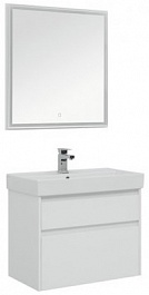 Aquanet Мебель для ванной Nova Lite 75 2 ящика, белая – фотография-1